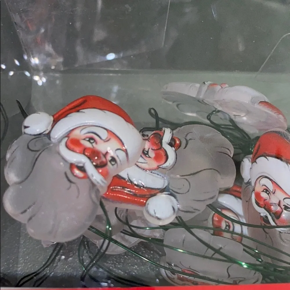 🎅🏻LED Ultra Wire Retro Icon Lights Santa